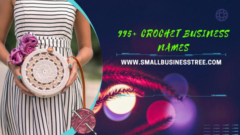 Unique Crochet Business Names